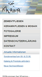 Mobile Screenshot of khaima.de